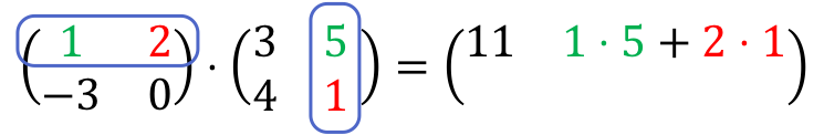 cómo hacer una multiplicación de matrices de dimensión 2